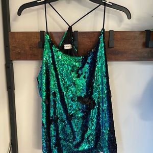 Mermaid Sequin Top
